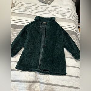 NEW FOREST GREEN TAHARI COAT SIZE XS